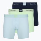Boxers Calvin Klein LV00NB4477 Brief 3 pairs patina green/shoreline/airidescenty blue