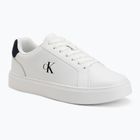 Men's shoes Calvin Klein YM0YM01435 Classic Cupsole Laceup Leather bright white/navy
