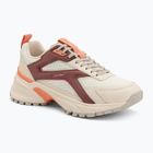 Women's shoes Calvin Klein HW0HW03002 Hike Run Ckstripe Mesh off white/oatmeal/dusty rose