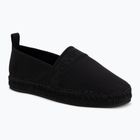 Women's espadrilles Calvin Klein HW0HW02934 Oblique Webbing Triple Black