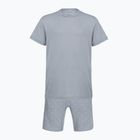 Men's pajamas Calvin Klein LV00NM2900 misty grey top /diamond logo misty