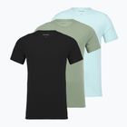 Men's T-shirt Calvin Klein LV00NB4185 Crew Neck 3 pcs. black w sea spray emb/sea spray w