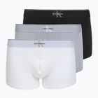 Men's boxers Calvin Klein LV00NB4472 Trunk 3 pairs black/misty grey/white