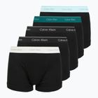 Boxers Calvin Klein LV00NB1897 Trunk 5 pairs black bodies w/black/niagara falls
