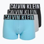 Men's boxer briefs Calvin Klein 000NB3608A Trunk 3 pairs harbor mist/black/chilly blue