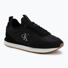 Women's shoes Calvin Klein YW0YW02060 Retro Runner Sock Laceup Mix Mat black/gyn metal/gum