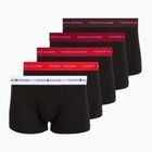 Men's boxers Tommy Hilfiger Trunk WB 5 pairs rs ju/fr rd/md mr/white/dp brg