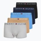 Boxers Tommy Hilfiger Trumk 5 pairs cobalt blue/pitch black/black/light castle/desert