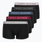 Boxers Tommy Hilfiger Trunk WB 5 pairs pale pnk/antique slvr/ruby jewel/aegean sea/blk