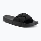 Women's slides Tommy Jeans Braided black
