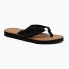 Women's flip-flops Tommy Hilfiger Footbed Summer Sandal Leather black