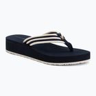 Women's flip-flops Tommy Hilfiger Stripe Summer space blue