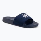 Women's slides Tommy Hilfiger Script Pool preppy navy