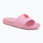 Women's slides Tommy Hilfiger Script Pool rose petal