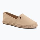 Women's shoes Tommy Hilfiger Flag Canvas clayed pebble