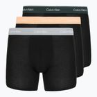Boxers Calvin Klein LV00NB4394 Brief 3 pairs black w/darkest spruce wb/black w