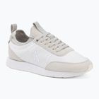Men's shoes Calvin Klein YM0YM01414 Retro Runner Sock Laceup Mix mat bright white/light grey