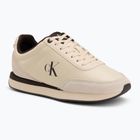 Women's shoes Calvin Klein HW0HW03248 Retro Runner Essential Leather light cashew/rocky brown