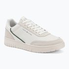 Men's shoes Tommy Hilfiger Basket Core Leather Suede Mix ecru/street green