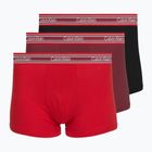 Men's boxers Calvin Klein LV00NB4615 Trunk black/established red/goji berry