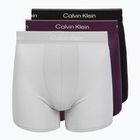 Men's boxers Calvin Klein LV00NB4394 Brief black/harbor mist/dark purple w/ dt