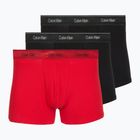 Men's boxers Calvin Klein LV00NB4575 Trunk black/goji berry/black