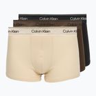 Men's boxers Calvin Klein LV00NB4575 Trunk black/brown cork/river sand