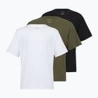 Men's T-shirt Calvin Klein LV00NB4185 Crew Neck black w/ white emb/white w/ black e