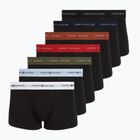 Men's boxers Tommy Hilfiger Trunk WB 7 pack black/whit/lava/sky blue/navy blue/ter red/ut ol