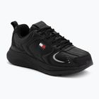 Men's shoes Tommy Jeans Runn Leather triple black