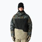 Men's 686 Geo cypress green hemisphere colourblock snowboard jacket