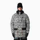 Men's 686 Spectra Insulated keith haring white colourblock snowboard jacket