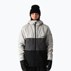 Men's 686 Smarty 3-in-1 Form white heather colourblock snowboard jacket