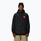 Men's snowboard sweatshirt 686 Bonded Fleece black fracture print