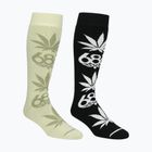 Men's snowboard socks 686 Huf 2 pairs multicolor