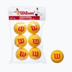 Children's tennis balls Wilson Starter Tour Foam Tball 6 pcs yellow WRZ259300