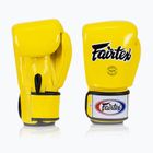 Fairtex Universal "Tight-Fit" Design yellow boxing gloves