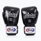 Fairtex Universal Breathable black boxing gloves