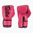 Fairtex Microfiber pink/black barefoot gloves