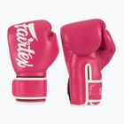 Fairtex Microfiber pink/white bosker's gloves