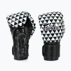 Fairtex Microfiber Art Prism black boxing gloves