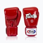 Fairtex Super Sparring - Locked Thumb red boxing gloves