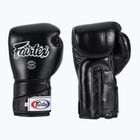 Fairtex Stylish Angular Sparring Boxing Gloves - Locked Thumb black