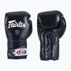 Fairtex Stylish Angular Sparring Boxing Gloves - Locked Thumb blue
