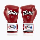 Fairtex Heavy Hitter's Mexican Style boxing gloves red