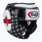 Fairtex Super Sparring boxing helmet black/white