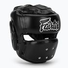Fairtex Full Face Protector boxing helmet black