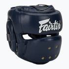 Fairtex Full Face Protector boxing helmet blue