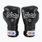 Fairtex Stylish Angular Sparring Boxing Gloves - Locked Thumb black