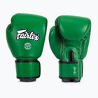 Fairtex Real Leather Boxing Gloves green